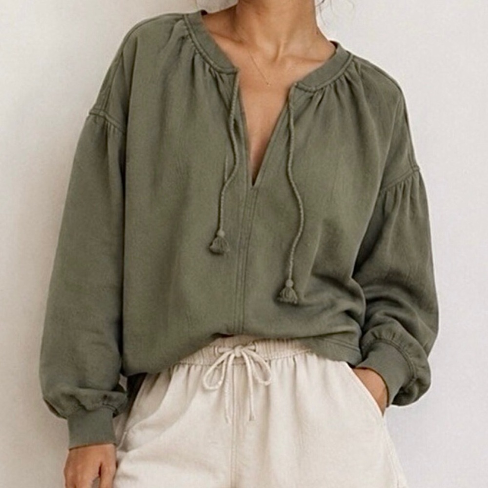 Aerie - Easy Street V-Neck Sweatshirt